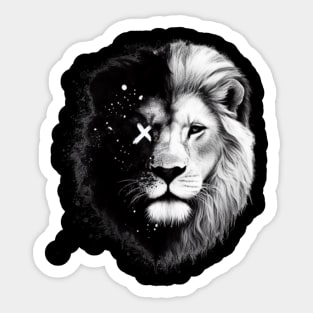 The Lion King's Majestic Realm: Discovering the World of the Regal Lion Sticker